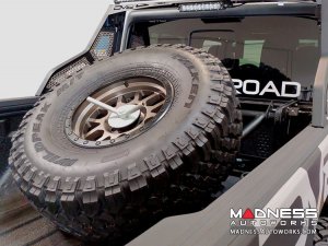 Jeep Gladiator Adjustable Tire Carrier - In-Bed by DV8